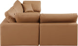 Comfy Modular Sectional Sofa - Versatile Seating with Plush Overstuffed Cushions for Ultimate Comfort