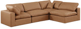 Comfy Modular Sectional Sofa - Versatile Seating with Plush Overstuffed Cushions for Ultimate Comfort