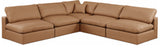 Comfy Modular Sectional - Luxurious Linen Fabric with Overstuffed Cushions for Ultimate Comfort and Style