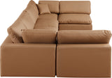 Comfy Modular Sectional - Versatile Contemporary Design with Plush Down Feather Cushions for Comfort
