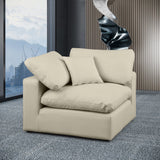 Comfy Modular Sectional Corner Chair - Luxurious Overstuffed Cushions for Ultimate Comfort and Style