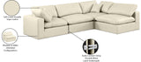 Comfy Modular Sectional Sofa - Versatile Seating with Plush Overstuffed Cushions for Ultimate Comfort
