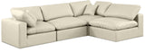 Comfy Modular Sectional Sofa - Versatile Seating with Plush Overstuffed Cushions for Ultimate Comfort