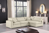 Comfy Modular Sectional Sofa - Versatile Seating with Plush Overstuffed Cushions for Ultimate Comfort