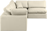 Comfy Modular Sectional Sofa - Versatile Seating with Plush Overstuffed Cushions for Ultimate Comfort