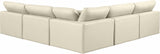 Comfy Modular Sectional - Luxurious Linen Fabric with Overstuffed Cushions for Ultimate Comfort and Style