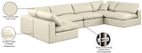 Comfy Modular Sectional - Versatile Contemporary Design with Plush Down Feather Cushions for Comfort
