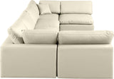 Comfy Modular Sectional - Versatile Contemporary Design with Plush Down Feather Cushions for Comfort