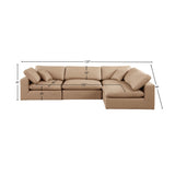 Comfy Modular Sectional Sofa - Versatile Seating with Plush Overstuffed Cushions for Ultimate Comfort
