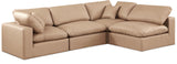Comfy Modular Sectional Sofa - Versatile Seating with Plush Overstuffed Cushions for Ultimate Comfort