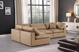 Comfy Modular Sectional Sofa - Versatile Seating with Plush Overstuffed Cushions for Ultimate Comfort