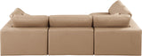Comfy Modular Sectional Sofa - Versatile Seating with Plush Overstuffed Cushions for Ultimate Comfort