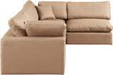 Comfy Modular Sectional Sofa - Versatile Seating with Plush Overstuffed Cushions for Ultimate Comfort