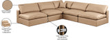 Comfy Modular Sectional - Luxurious Linen Fabric with Overstuffed Cushions for Ultimate Comfort and Style