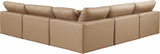Comfy Modular Sectional - Luxurious Linen Fabric with Overstuffed Cushions for Ultimate Comfort and Style