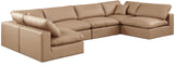 Comfy Modular Sectional - Versatile Contemporary Design with Plush Down Feather Cushions for Comfort