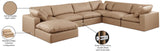 Comfy Modular Sectional Sofa - Luxurious Overstuffed Cushions & Versatile Design for Ultimate Comfort