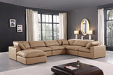 Comfy Modular Sectional Sofa - Luxurious Overstuffed Cushions & Versatile Design for Ultimate Comfort