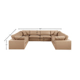Comfy Modular Sectional - Stylish and Adaptable Seating Solution with Plush Down Feather Cushions