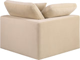 Comfy Modular Sectional Corner Chair - Luxurious Overstuffed Cushions for Ultimate Comfort and Style