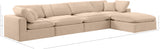 Comfy Velvet Modular Sectional - Adaptable Seating with Plush Down Feather Cushions for Ultimate Comfort