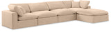 Comfy Velvet Modular Sectional - Adaptable Seating with Plush Down Feather Cushions for Ultimate Comfort