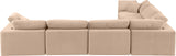 Comfy Modular Sectional - Stylish, Adaptable Seating with Overstuffed Cushions for Ultimate Comfort
