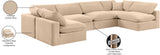 Comfy Modular Sectional - Versatile Contemporary Design with Plush Down Feather Cushions for Comfort