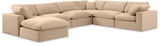 Comfy Modular Sectional Sofa - Luxurious Overstuffed Cushions & Versatile Design for Ultimate Comfort