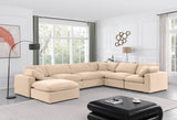 Comfy Modular Sectional Sofa - Luxurious Overstuffed Cushions & Versatile Design for Ultimate Comfort
