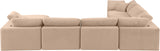 Comfy Modular Sectional Sofa - Luxurious Overstuffed Cushions & Versatile Design for Ultimate Comfort
