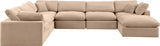 Comfy Modular Sectional Sofa - Luxurious Overstuffed Cushions & Versatile Design for Ultimate Comfort