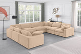 Comfy Modular Sectional - Stylish and Adaptable Seating Solution with Plush Down Feather Cushions