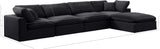 Comfy Velvet Modular Sectional - Adaptable Seating with Plush Down Feather Cushions for Ultimate Comfort