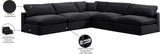 Comfy Modular Sectional - Luxurious Linen Fabric with Overstuffed Cushions for Ultimate Comfort and Style
