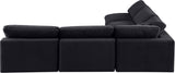 Comfy Modular Sectional - Luxurious Linen Fabric with Overstuffed Cushions for Ultimate Comfort and Style