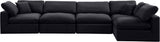 Comfy Velvet Modular Sectional - Luxurious Versatile Seating with Plush Down Feather Cushions