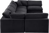 Comfy Modular Sectional - Versatile Contemporary Design with Plush Down Feather Cushions for Comfort