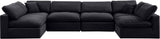 Comfy Modular Sectional - Versatile Contemporary Design with Plush Down Feather Cushions for Comfort