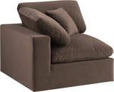 Comfy Modular Sectional Corner Chair - Luxurious Overstuffed Cushions for Ultimate Comfort and Style