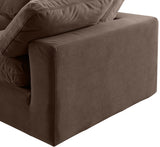 Comfy Velvet Modular Sectional - Adaptable Seating with Plush Down Feather Cushions for Ultimate Comfort