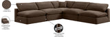 Comfy Modular Sectional - Luxurious Linen Fabric with Overstuffed Cushions for Ultimate Comfort and Style