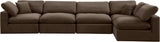 Comfy Velvet Modular Sectional - Luxurious Versatile Seating with Plush Down Feather Cushions