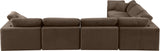 Comfy Modular Sectional - Stylish, Adaptable Seating with Overstuffed Cushions for Ultimate Comfort