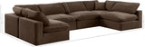 Comfy Modular Sectional - Versatile Contemporary Design with Plush Down Feather Cushions for Comfort