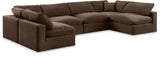 Comfy Modular Sectional - Versatile Contemporary Design with Plush Down Feather Cushions for Comfort