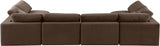 Comfy Modular Sectional - Versatile Contemporary Design with Plush Down Feather Cushions for Comfort