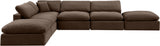 Comfy Modular Sectional Sofa - Stylish and Versatile Seating with Overstuffed Cushions for Comfort