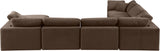 Comfy Modular Sectional Sofa - Luxurious Overstuffed Cushions & Versatile Design for Ultimate Comfort