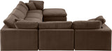 Comfy Modular Sectional Sofa - Luxurious Overstuffed Cushions & Versatile Design for Ultimate Comfort
